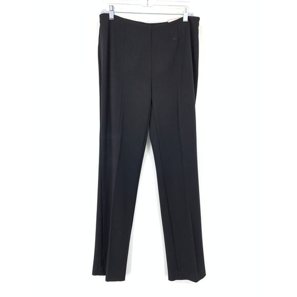 Chicos The Ultimate Fit Metropolitan Side Zip Pant Womens Sz 0.5 US 6 Black NEW - Picture 1 of 9